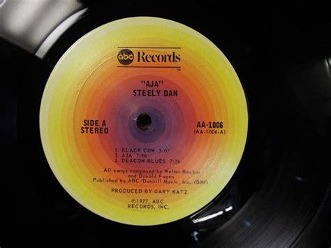 Steely Dan Aja 1977 Lp Vinyl Album Ebay