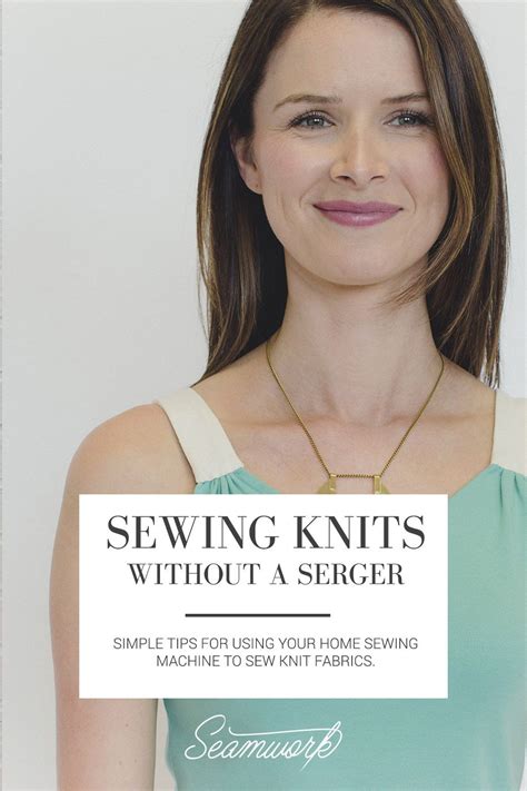 Sewing Knits Without A Serger Seamwork Magazine Love Sewing Diy Sewing Sewing Crafts Serger