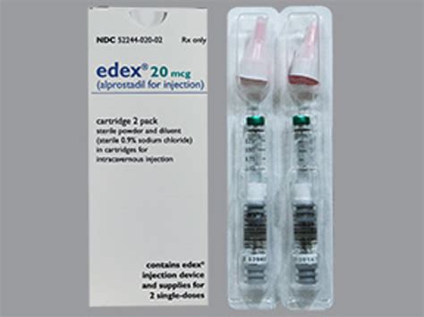 Rx Item Edex Mcg Alprostadil Kit By Endo Lab