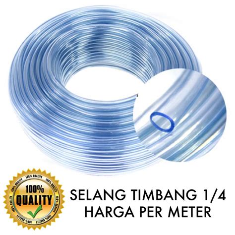 Jual SELANG AIR 1 4 INCH SELANG TIMBANG SELANG WATERPASS TUKANG PER