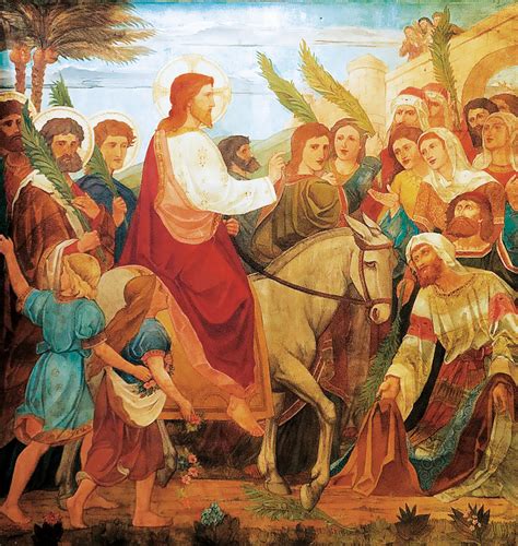 Jesus Entering Jerusalem By Alexander Gibbs Diocesan
