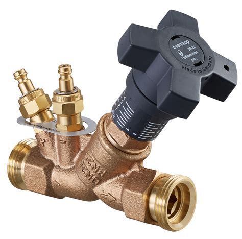 Double Regulating And Commissioning Valve Hydrocontrol Str Pn 25