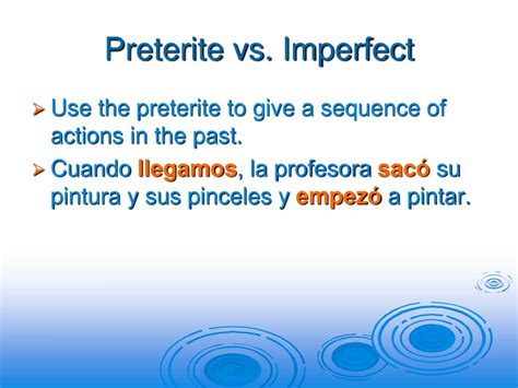 Ppt Preterite Vs Imperfect Powerpoint Presentation Free Download