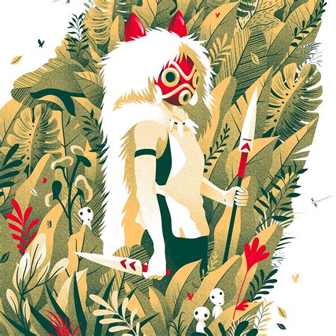 Хаяо миядзаки, исао такахата — 115 фотографий. Check out this @Behance project: "Princess Mononoke" https ...