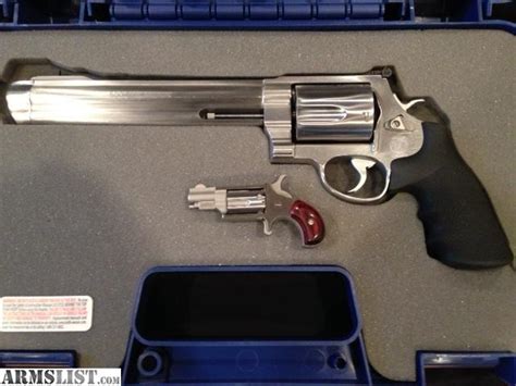 Armslist For Sale Smith And Wesson Revolver 500 50 Caliber Revolver