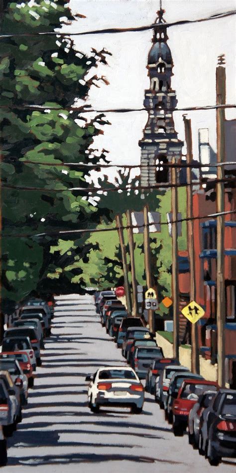 Rue St Dominique By David Kelavey Paintings With