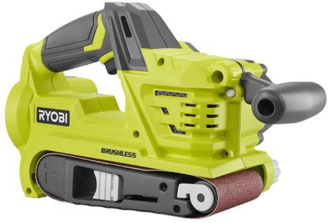 Browse our range of belt sander attachments and accessories. Ryobi Brushless Cordless Belt Sander