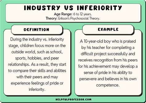 Industry Vs Inferiority 10 Examples Erikson 4th Stage 2024