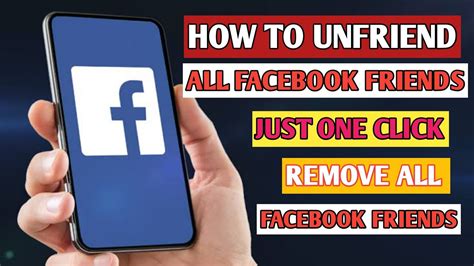 how to unfriend all facebook friends just 1 click remove all fb friend full hindi trick 2021