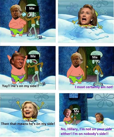 always relevant 2016 election edition spongebob squarepants know your meme