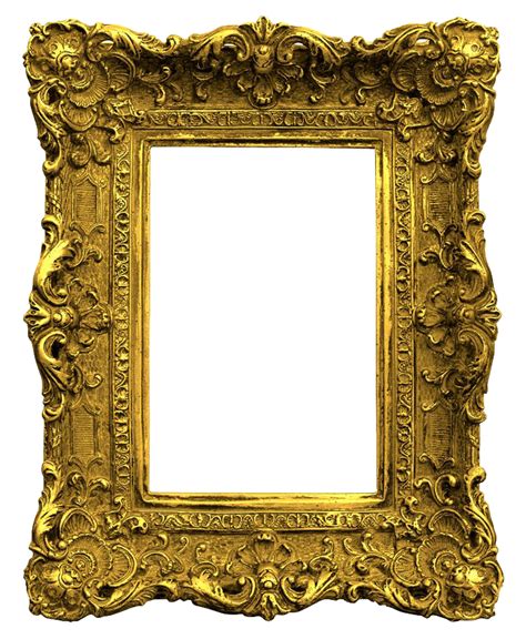 Golden Mirror Frame Png Pic Png Arts