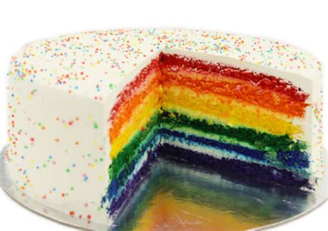 Rainbow Layer Cake | Cakes 2 U
