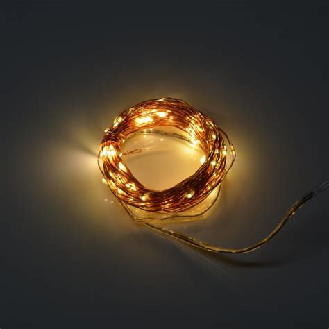 100 Led Wire Copper Lights Usb Warm White