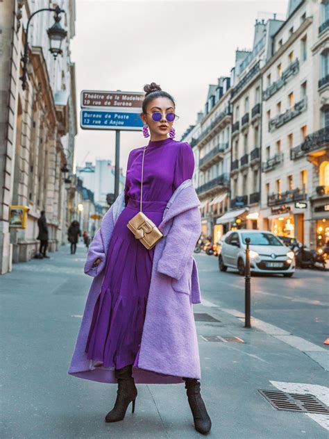 Guide To Wearing Color For Spring Ultra Violet Outfit All Purple Fashion Notjessfashion