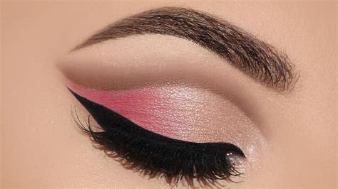 Soft Pink Cut Crease Makeup Tutorial Melissa Samways