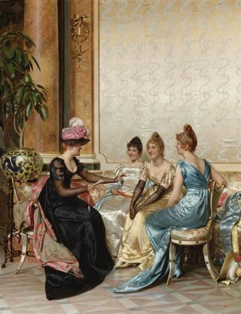 Gossiping With The Girls Victorian Paintings Renaissance Paintings