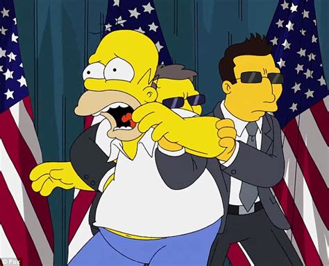 The Simpsons Pokes Fun At Donald Trumps Comb Over In Hilarious New Clip Daily Mail Online