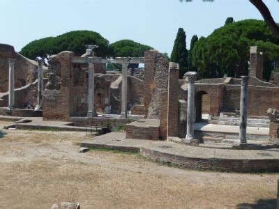 Ostia Antica Baths Of The Forum The Largest And Tumbex