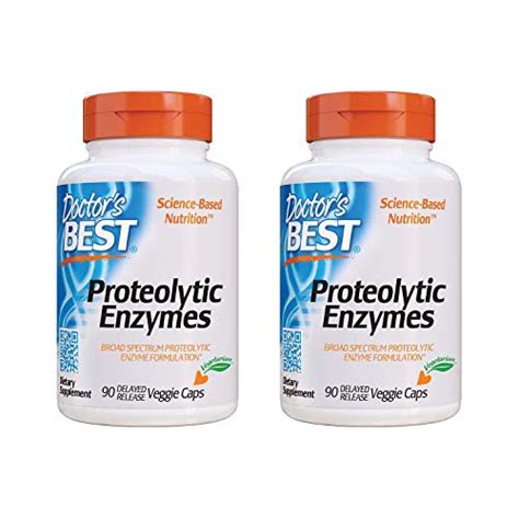 Top 10 Proteolytic Systemic Enzymes Multi Enzyme Nutritional