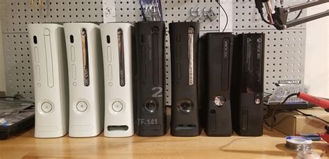 Started Collecting 360 Consoles The Second From The Left Is A