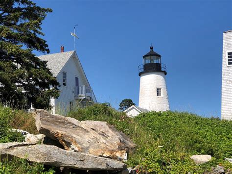 Pemaquid Lighthouse At Pemaquid Point Maine Paul Chandler July 2019
