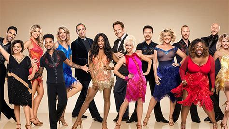 Strictly Come Dancing 2017 Celebrity And Professional Dancer Couples