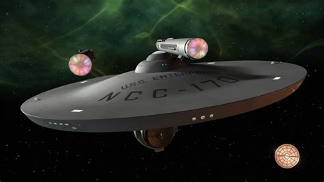 Star Trek Original Series Enterprise Model Hd Wallpaper