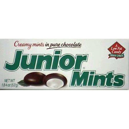 Junior mints peppermint crunch 4 pack of 3.5oz boxes bundle. Tootsie Junior Mint 52g 24ct - Mad About Candy