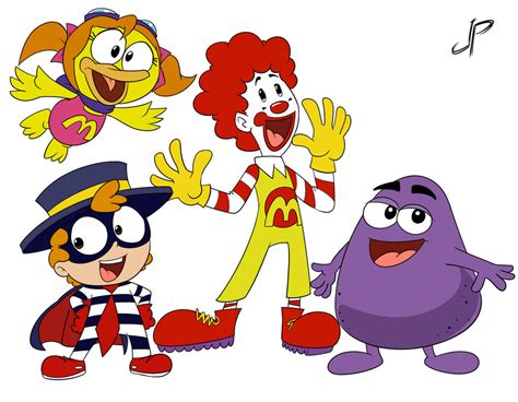 Ronald Mcdonald And Friends By Juacoproductionsarts On Deviantart
