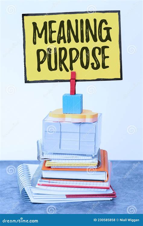 Text Caption Presenting Meaning Purpose Business Showcase The Reason
