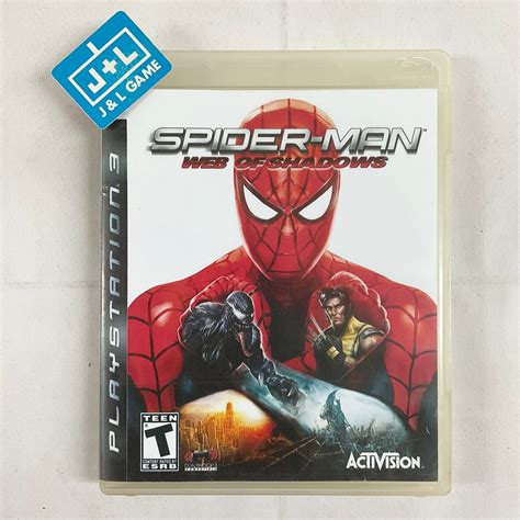 Spider Man Web Of Shadows Ps3 Playstation 3 Pre Owned Jandl