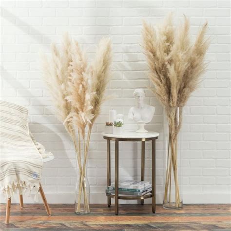 3 Gorgeous High Quality Pampas Grass Stems Pampas Grass Etsy In 2021