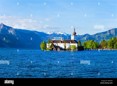 Gmunden Schloss Ort Or Schloss Orth In The Traunsee Lake In Gmunden