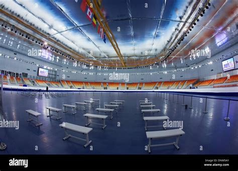 Interior View Of The Adler Arena Skating Center At The Olympic Park In
