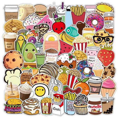 100 Pcs Stickers Pack Waterproof Cute Cool Teens Funny Theme Stickers