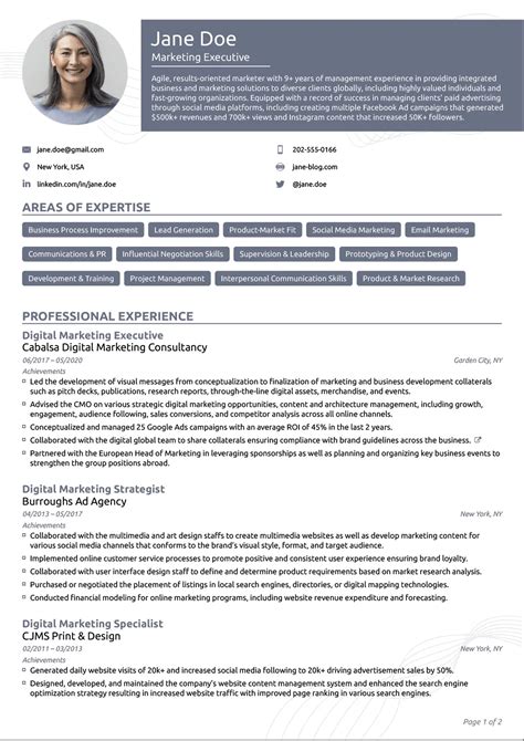Ats Friendly Resume Templates Great For
