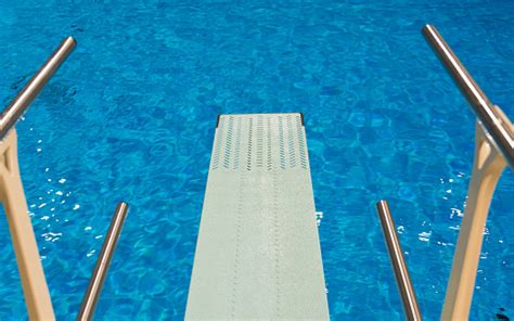 Overhead View Of Olympic Diving Board Stock Photo Download Image Now