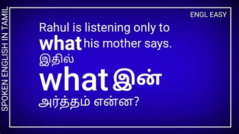 Spoken English In Tamil Spoken English Through Tamil Engl Easy