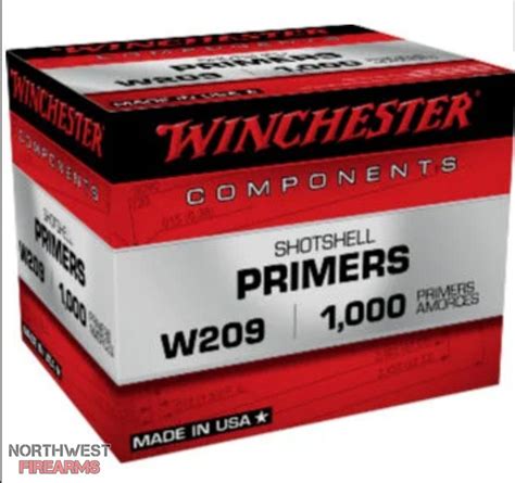 Winchester W209 Shotshell Primers Northwest Firearms