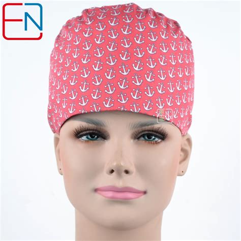 Medical Scrub Hat Cap Long Hair Women 01 Caps In Accessories From