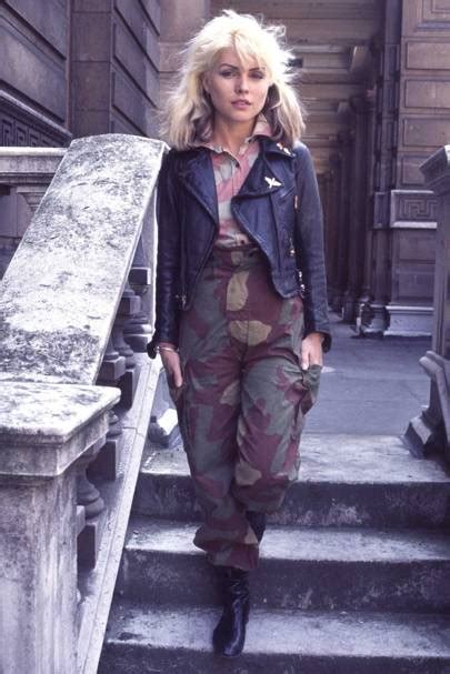 Blondies Style Fashion And Iconic Looks Debbie Harry Glamour Uk