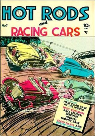 Hot Rods And Racing Cars A Nov Comic Book By Charlton