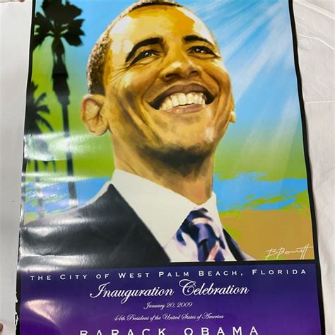 Vintage Art Vintage President Barack Obama Poster Poshmark
