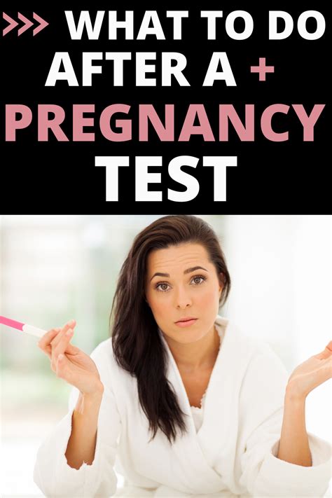 What To Do After A Positive Pregnancy Test