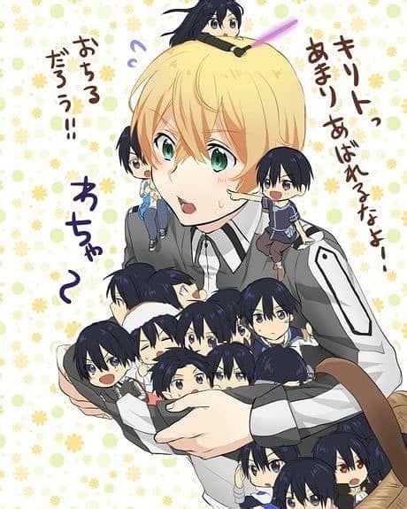 Kirito And Eugeo Uploaded By ~ Naho ~ On We Heart It Sword Art Online