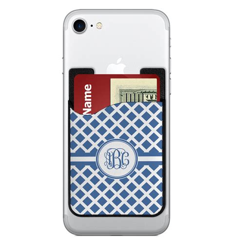 Diamond Cell Phone Credit Card Holder Personalized Youcustomizeit