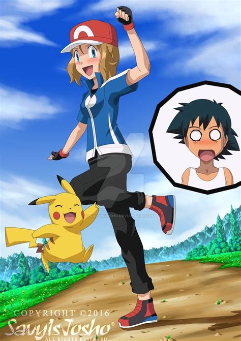 Female Ash Ketchum Anime Mobil Pribadi