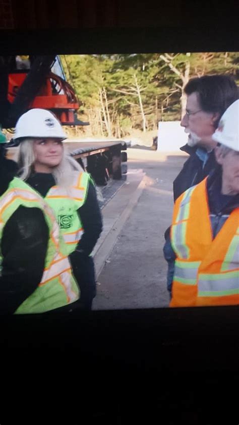 Could this be the answer to how the money pit on oak island came to be??? Vanessa gives Rick "the look"? (Photo from Oak Island's ...