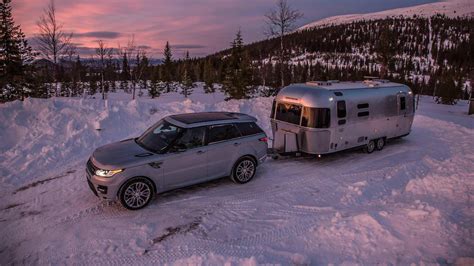 Range Rover Tows An Airstream From English Lake District To Morocco And