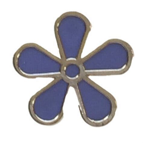 Masonic Flower Forget Me Not Enamel Lapel Pin Badge For Sale Online Ebay